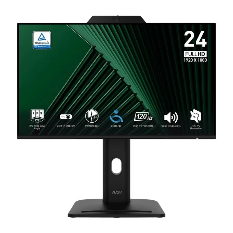 [FMOMLE1016] MSI MP242PMG Monitor 23.8" IPS 120h  DP Wcam MM AA