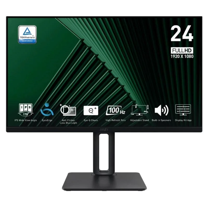 [FMOMLE1047] MSI MP245PG Monitor 23.8"100h VGA HDMI DP MM AA