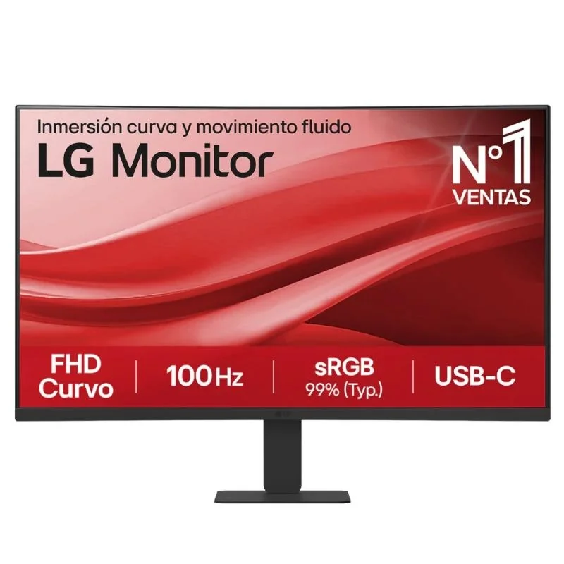 [FMOMLE1053] LG 27U421A-B  monitor 27" FHD 1xHDMI curvo