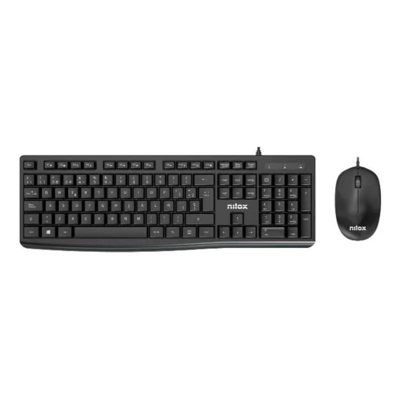 [FTRCTR0238] Nilox Teclado y raton Usb NXKME0012 Negro