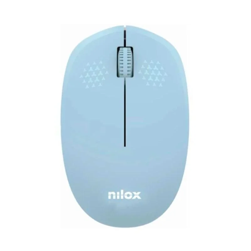 [FTRRIN0502] Nilox Ratón Wireless, 1000 DPI, 3 botones, Azul