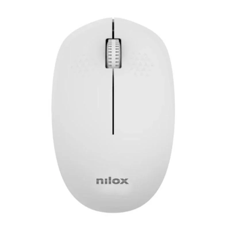 [FTRRIN0503] Nilox Ratón Wireless, 1000 DPI, 3 botones, Gris