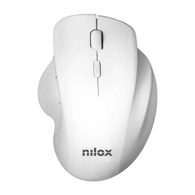 [FTRRIN0506] Nilox Ratón Wireless 3200 DPI, 2.4G, Blanco