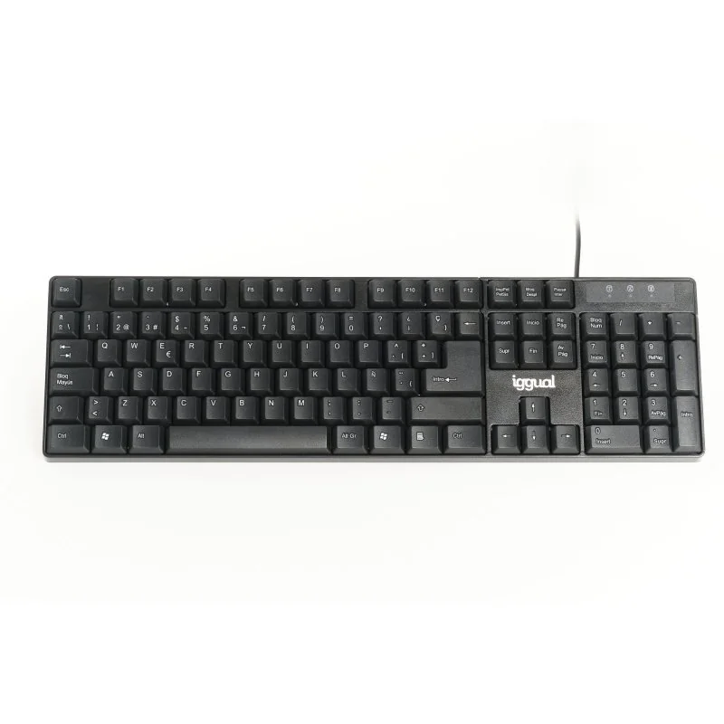 [FTRTUS0469] iggual Teclado USB estándar CK-FRAMELESS-105T