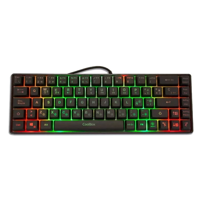 [FTRTUS0542] Coolbox Gaming Teclado KEY65 RGB