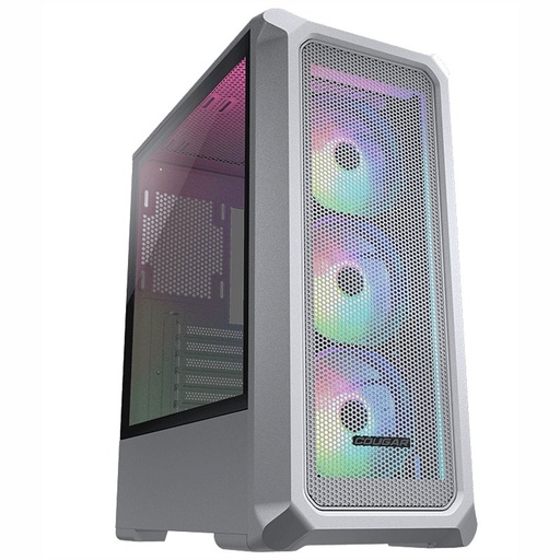 [ICACSM0684] Cougar Caja Semitorre  Archon 2 Mesh RGB White To