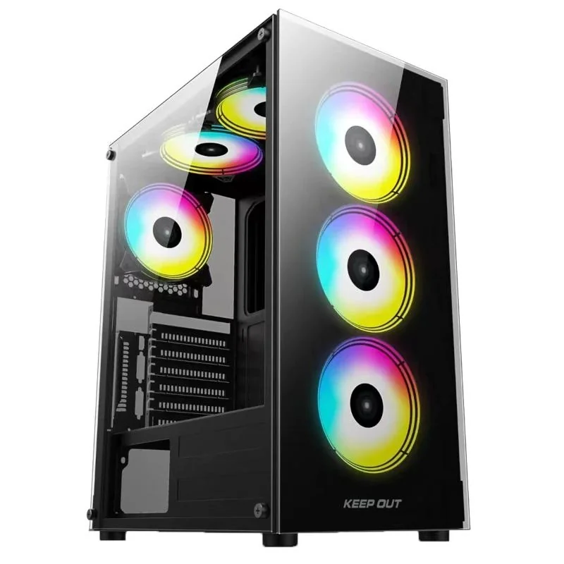 [ICACSM0829] Keep Out Caja ATX XC-210 Glass Black USB3.0