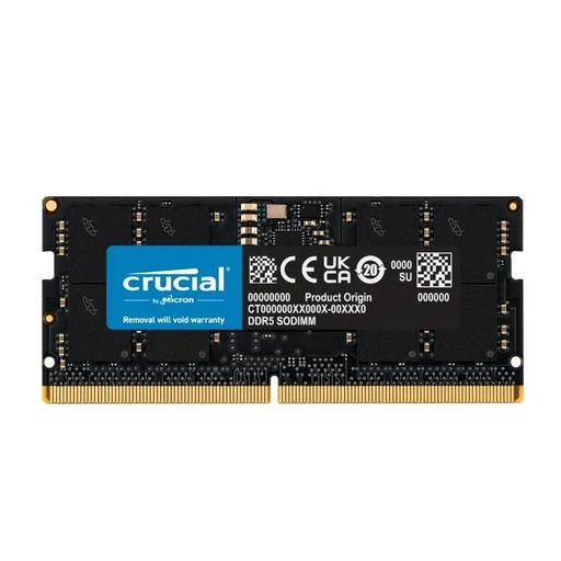 [IMEMD50024] Crucial CT16G48C40S5 16GB soDIMM CL40 4800MHz DDR5