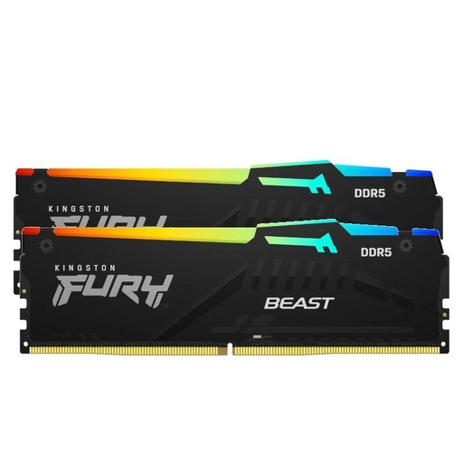 [IMEMD50037] Kingston Fury Beast KF556C40BBAK2-32 DDR5 5600 RGB