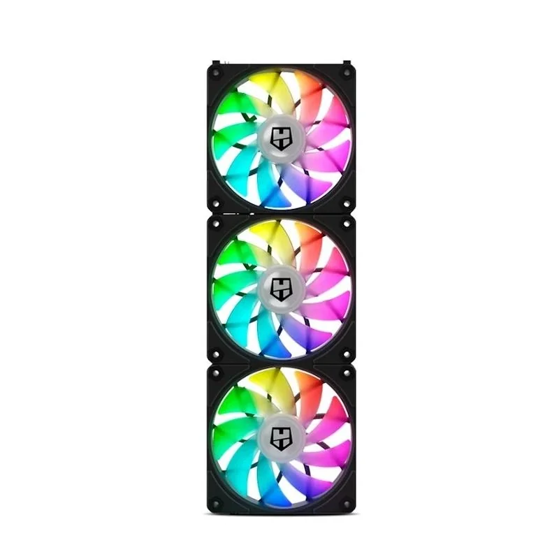 [IMIVEN0424] NOX HUMMER EASYLINK | ARGB FANS KIT NEGROS