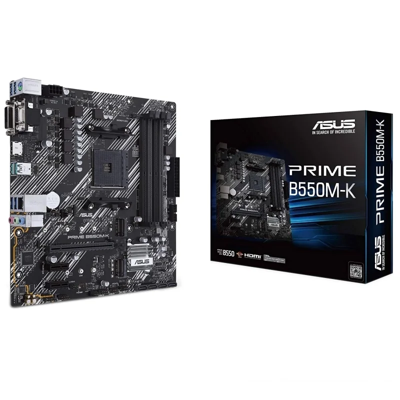 [IPBPA40114] ASUS Placa Base PRIME B550M-K mATX AM4