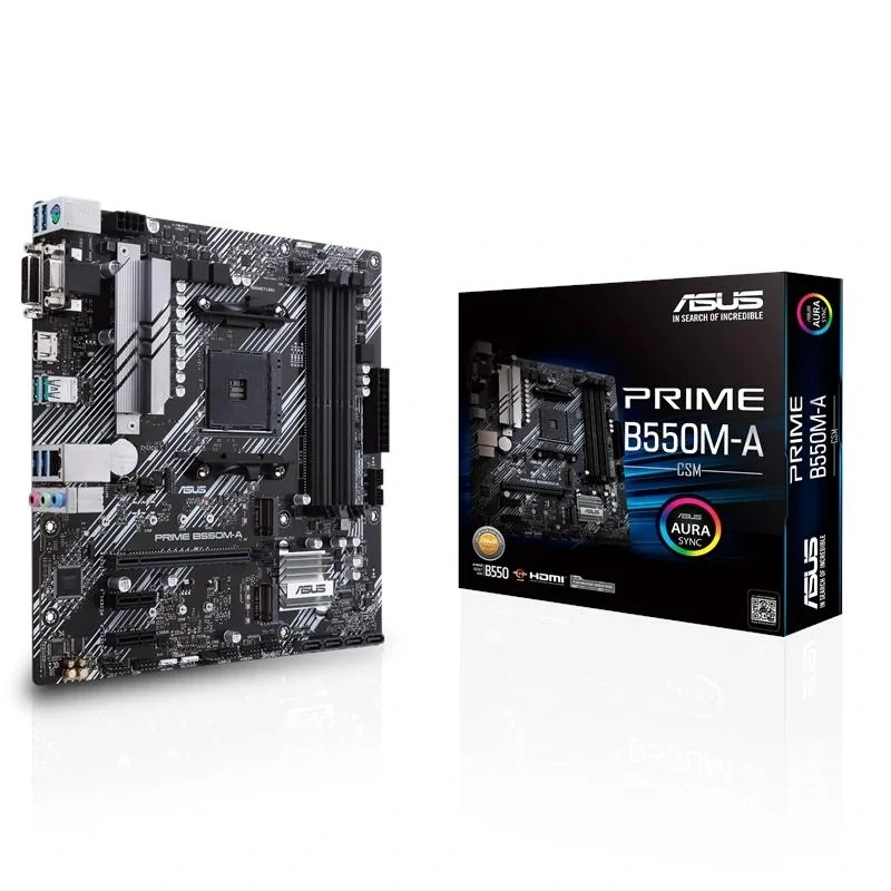 [IPBPA40187] ASUS Placa Base PRIME B550M-A CSM mATX AM4