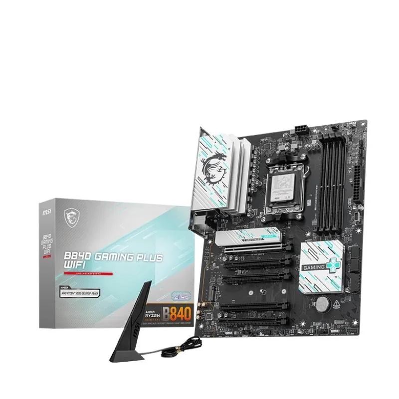 [IPBPA50062] MSI Placa Base B840 GAMING PLUS WIFI DDR5 ATX AM5