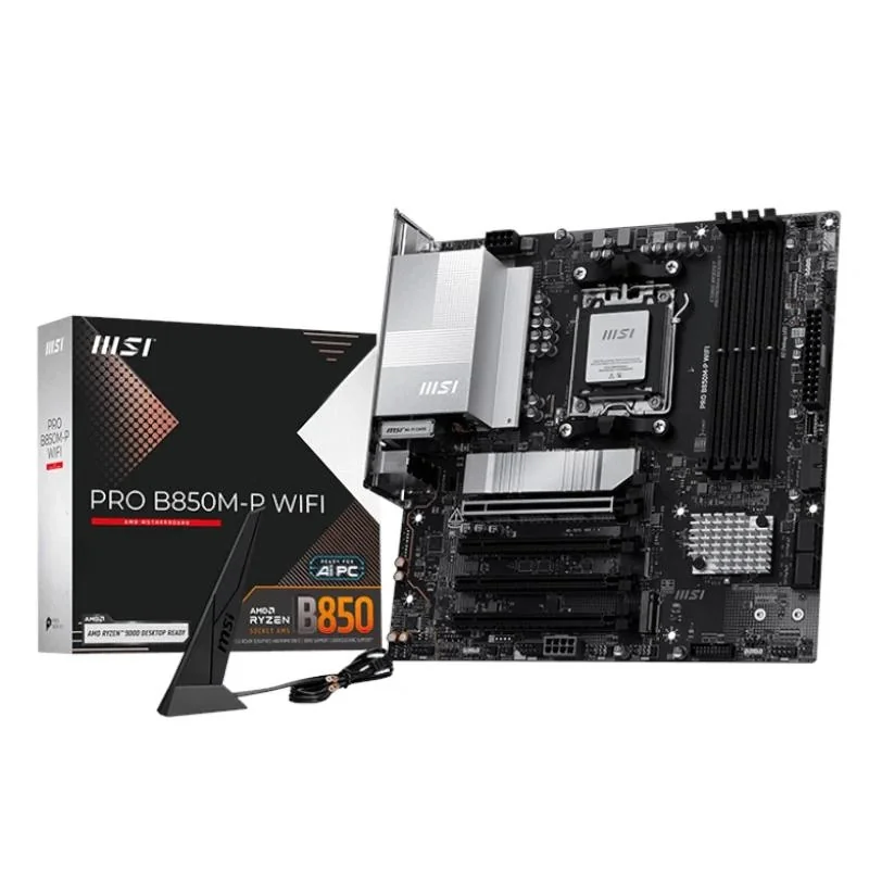 [IPBPA50094] MSI Placa Base PRO B850M-P DDR5 WIFI AM5