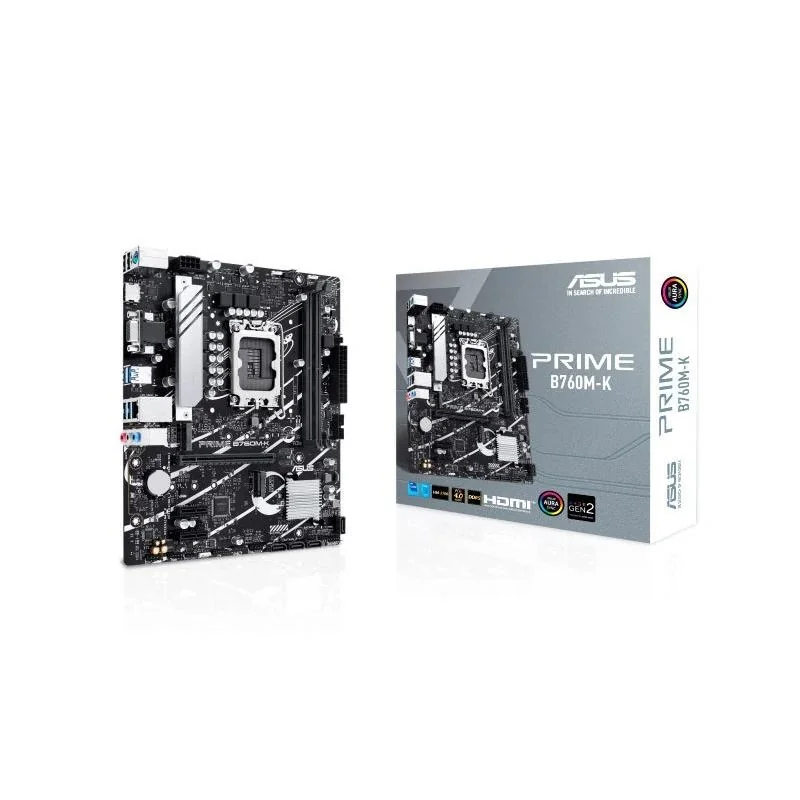 [IPBPIB0114] ASUS Placa Base PRIME B760M-K DDR5 mATX 1700
