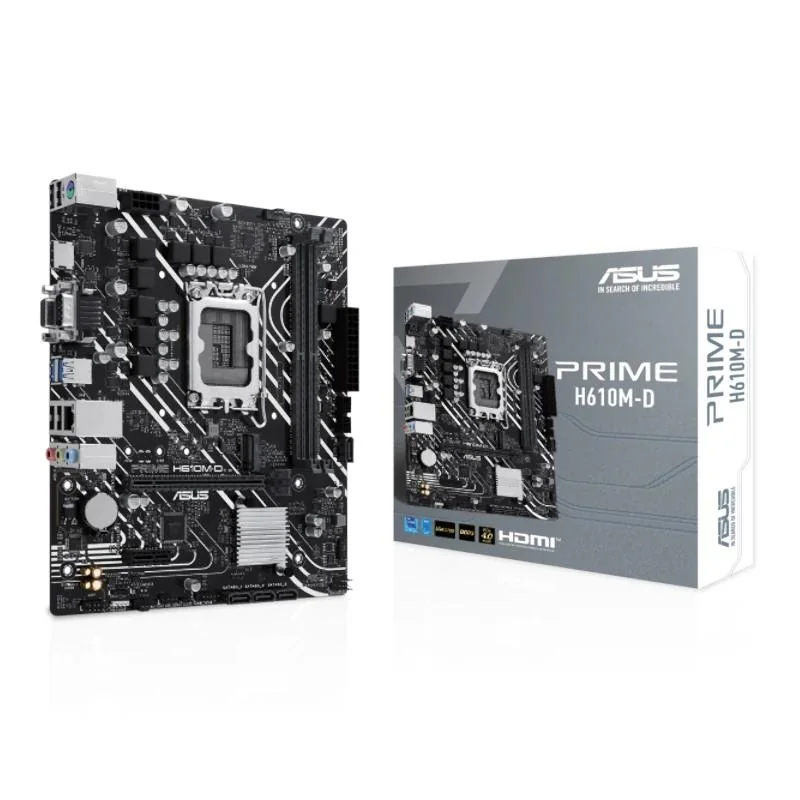 [IPBPIB0141] ASUS Placa Base PRIME H610M-D DDR5  mATX 1700