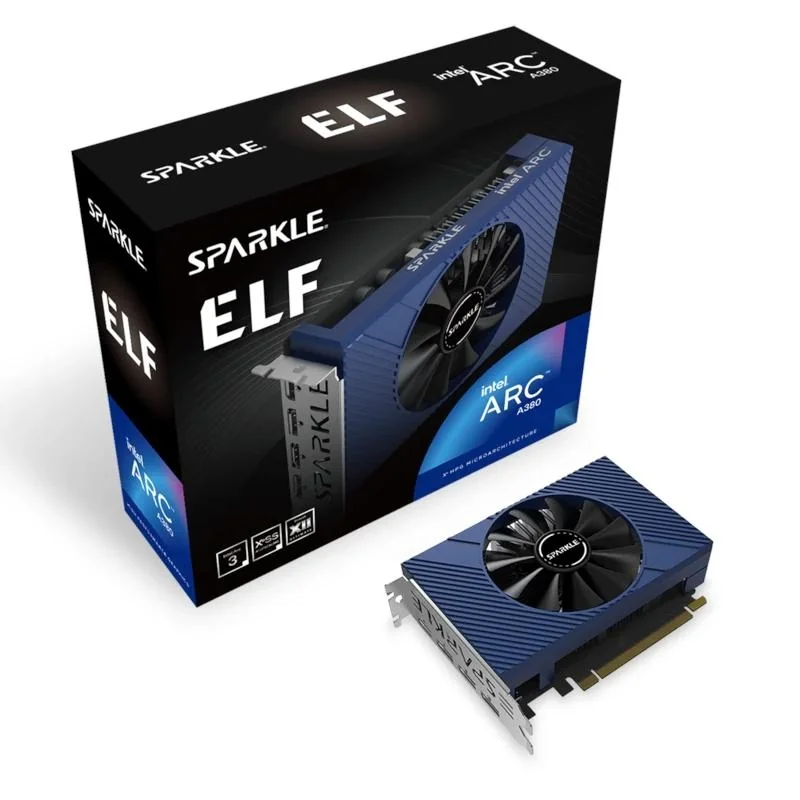 [ITGPE60560] SPARKLE VGA INTEL ARC A380 ELF Ed 6G DDR6 Single F