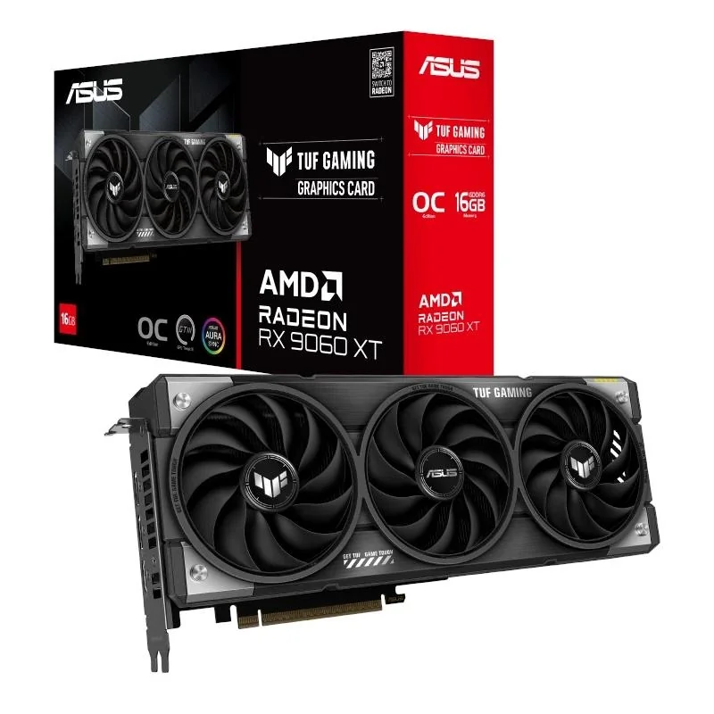 [ITGPE60587] ASUS VGA AMD TUF RX 9060XT O16G GAMING 16GB DDR6
