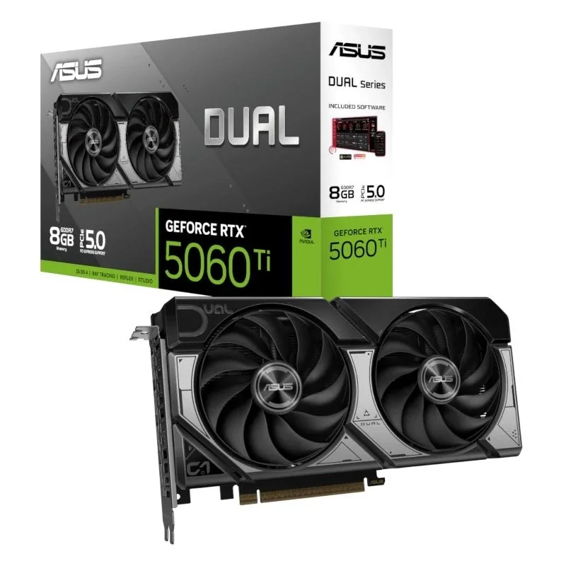 [ITGPE70060] ASUS VGA NVIDIA DUAL RTX 5060 TI 8G DDR7