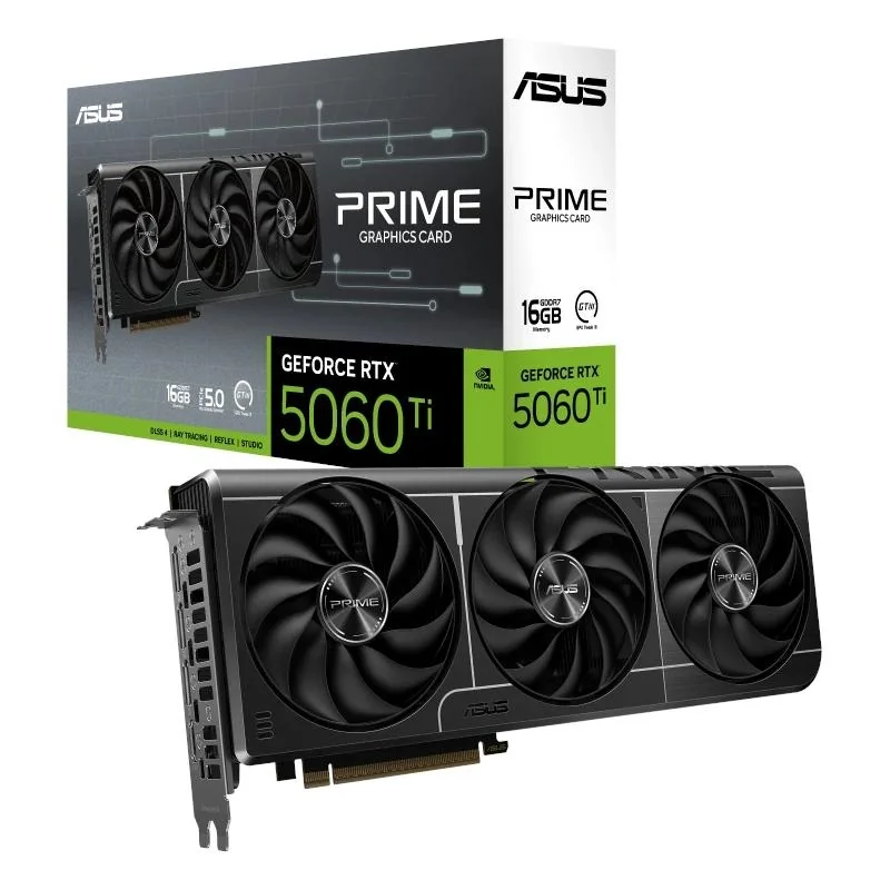 [ITGPE70087] ASUS VGA NVDIA PRIME RTX 5060 TI 016G DDR7