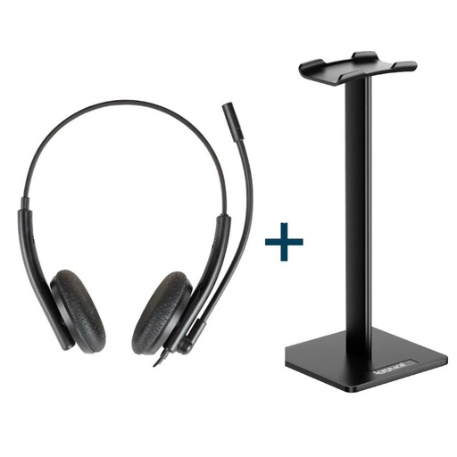 [MAUAMI1238] iggual Kit auriculares ENC3030 + soporte SA22