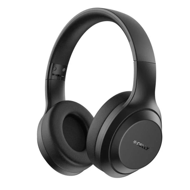 [MAUAMI1256] Celly Auricular Diadema Inalámbrico WAVEBEAT Negro
