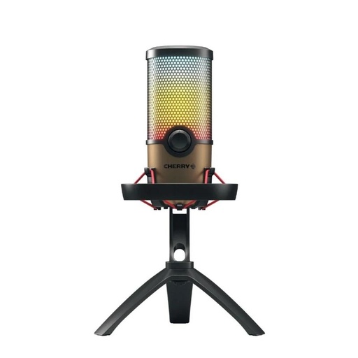 [MAUMIC0068] CHERRY Micrófono RGB 9.0 oficina,streaming,gaming