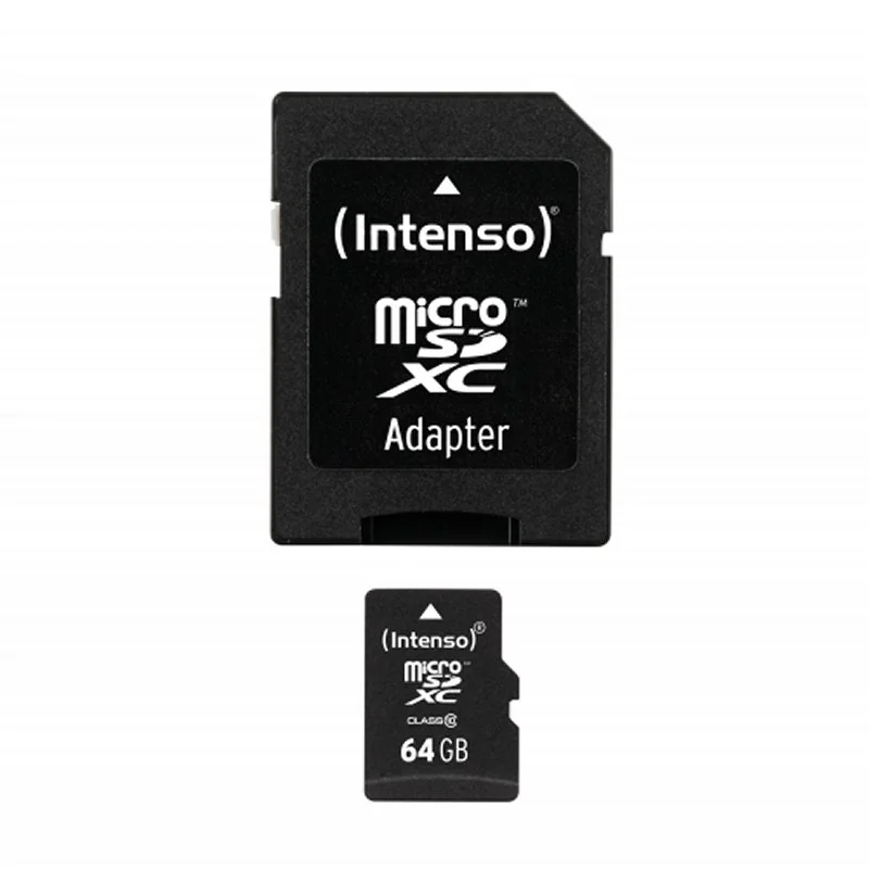 [MTMSDM0107] Intenso 3413490 Micro SD clase 10 64GB c/adapt
