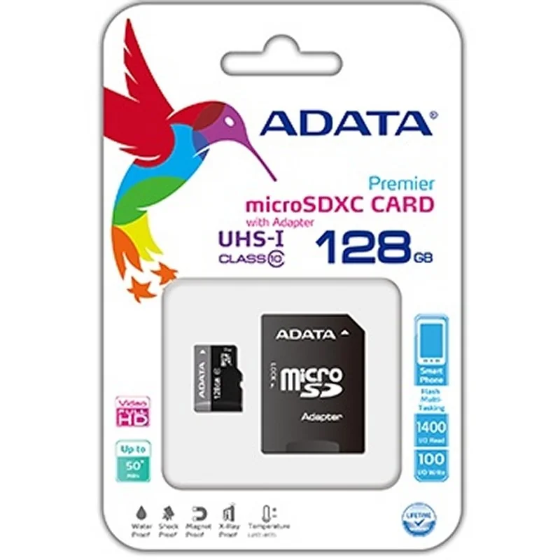 [MTMSDM0269] ADATA MicroSDHC 128GB UHS-I CLASS10 c/adapt