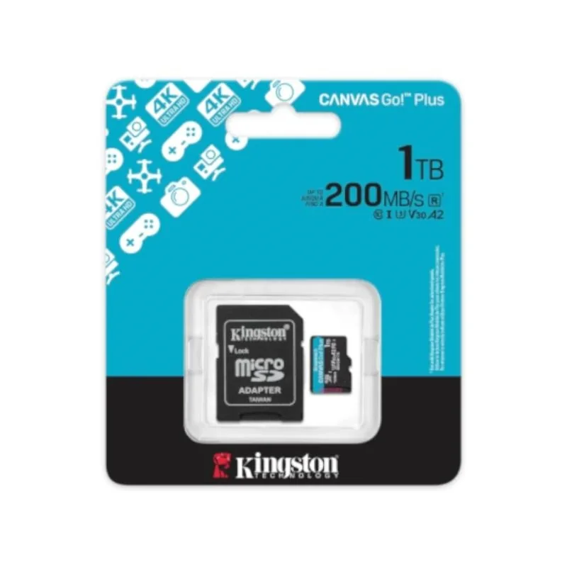 [MTMSDM0318] Kingston microSD Canvas Go! Plus 4 1TB 200 MB-s