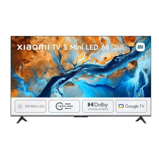 [MTVLED0935] Xiaomi TV 65" S Mini Led 2025 4K Google TV 144hz