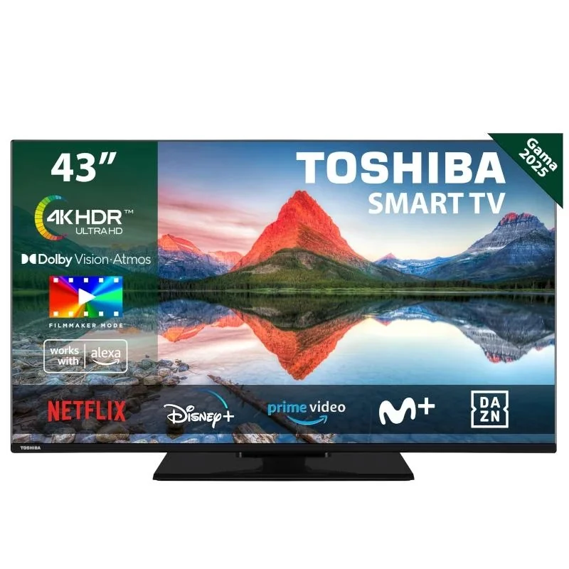 [MTVLED0937] TOSHIBA TV 43" 43UV3463DG UHD SMART TV PEANA