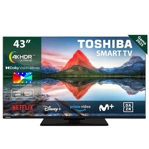 [MTVLED0937] TOSHIBA TV 43" 43UV3463DG UHD SMART TV PEANA