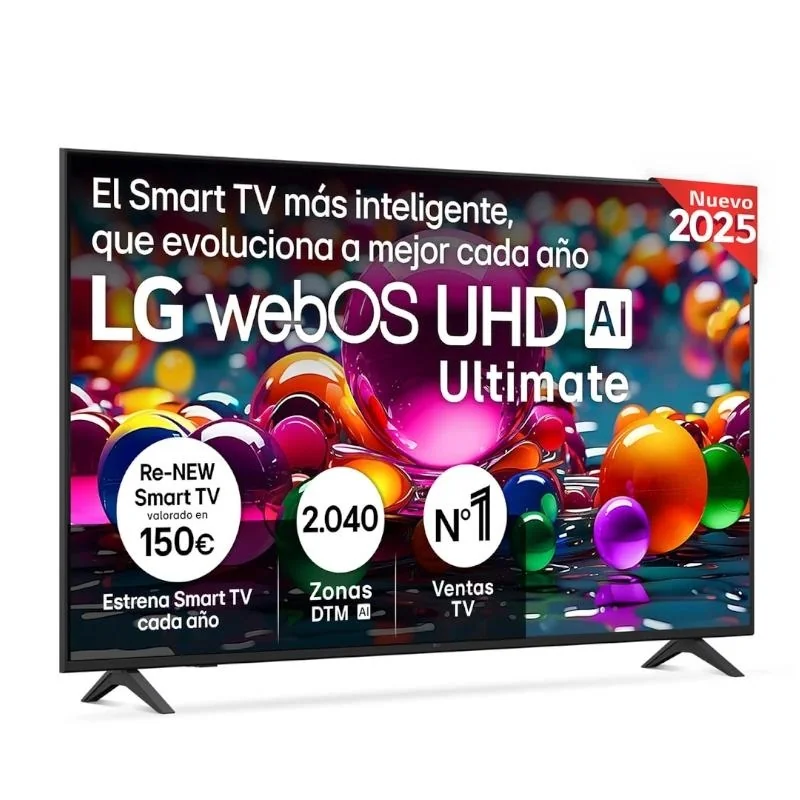 [MTVLED0984] LG 65UA75006LA TV 65" UHD 4K AI STV USB HDMI Bt