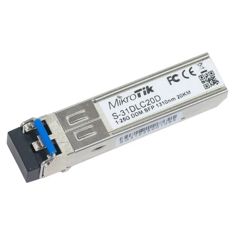 [NADACA0077] MikroTik S-31DLC20D Modulo SFP Mono Modo 20Km