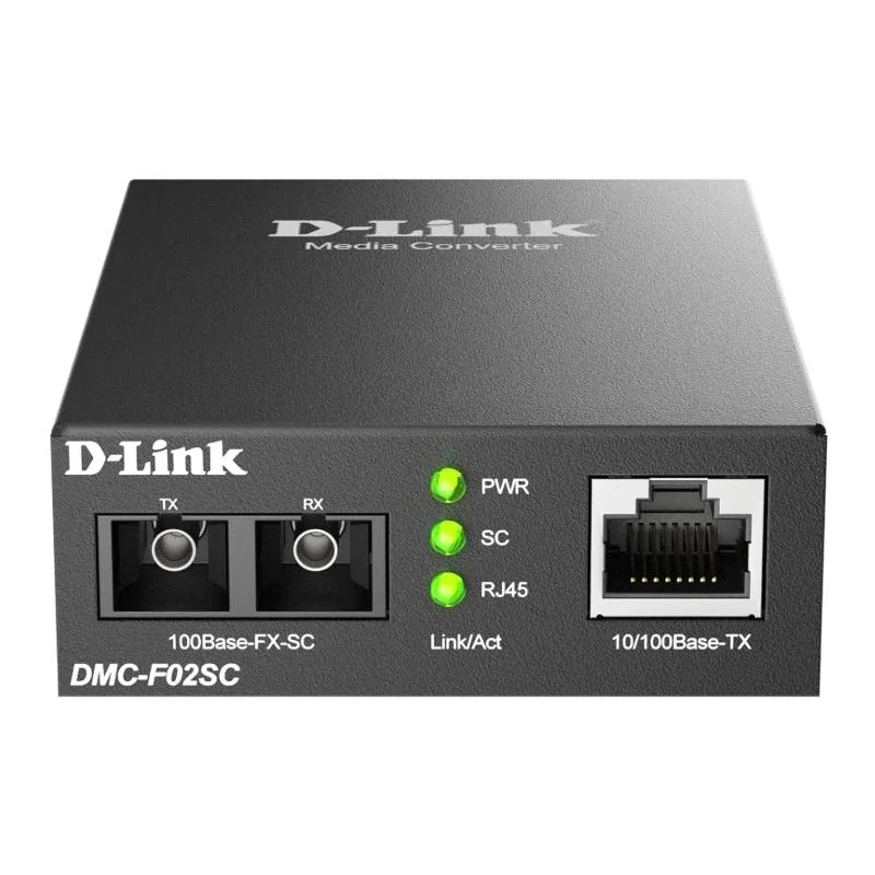 [NADACA0286] D-Link DMC-F02SC Conversor Medios SC MM 2Km