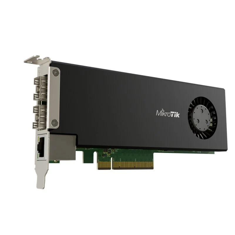 [NADAIN0275] Mikrotik CCR2004-1G-2XS-PCIe Adap 2xSFP28 1xGbE LP