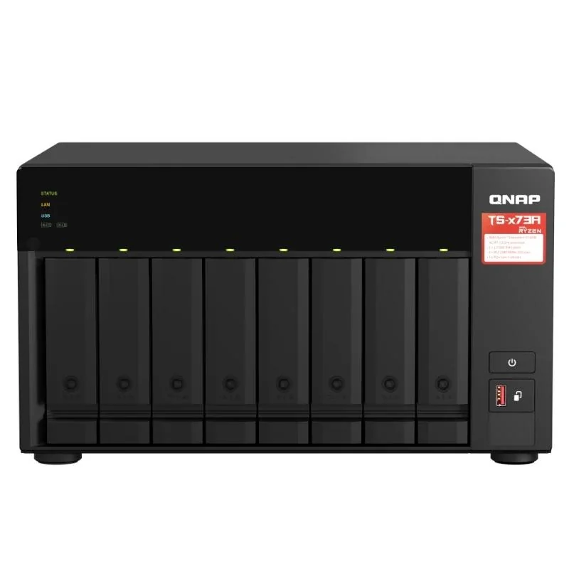 [NARARS0245] QNAP TS-873A-8G NAS 8XHDD-Bay 2x2.5GbE 4xUSB