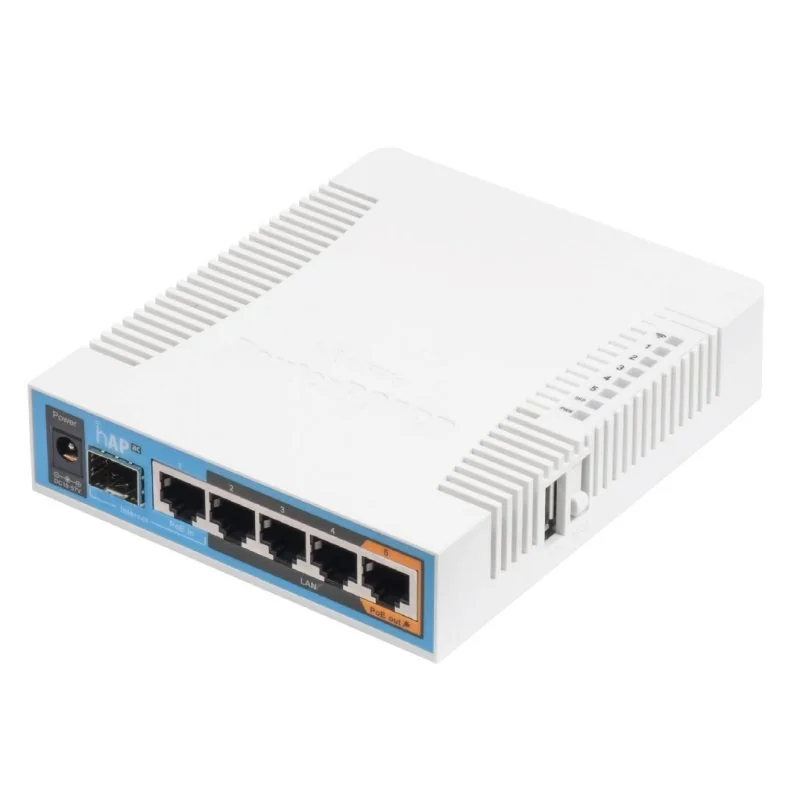 [NSWPAC0236] MikroTik RB962UiGS-5HacT2HnT hAP AC 5xGB 1xSFP 5GH
