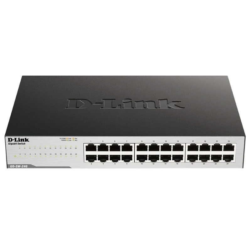 [NSWSAR0143] D-Link GO-SW-24G Switch 24xGB Metal
