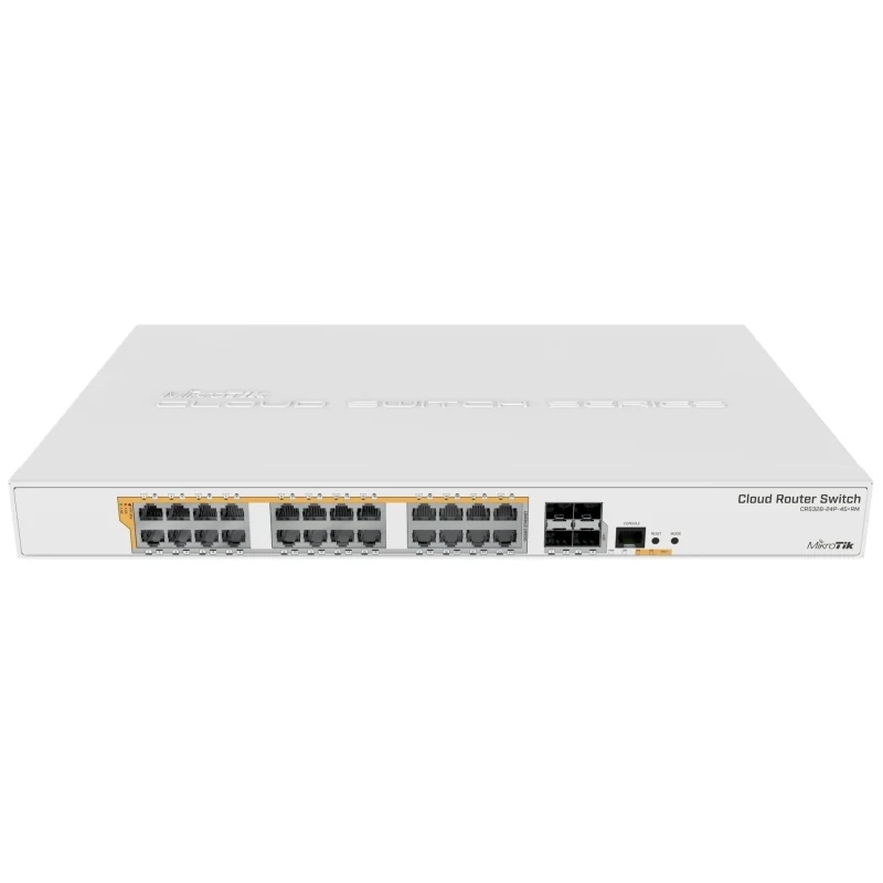 [NSWSAR0218] MikroTik CRS328-24P-4S+RM Switch 24xGB 4xSFP+ L5