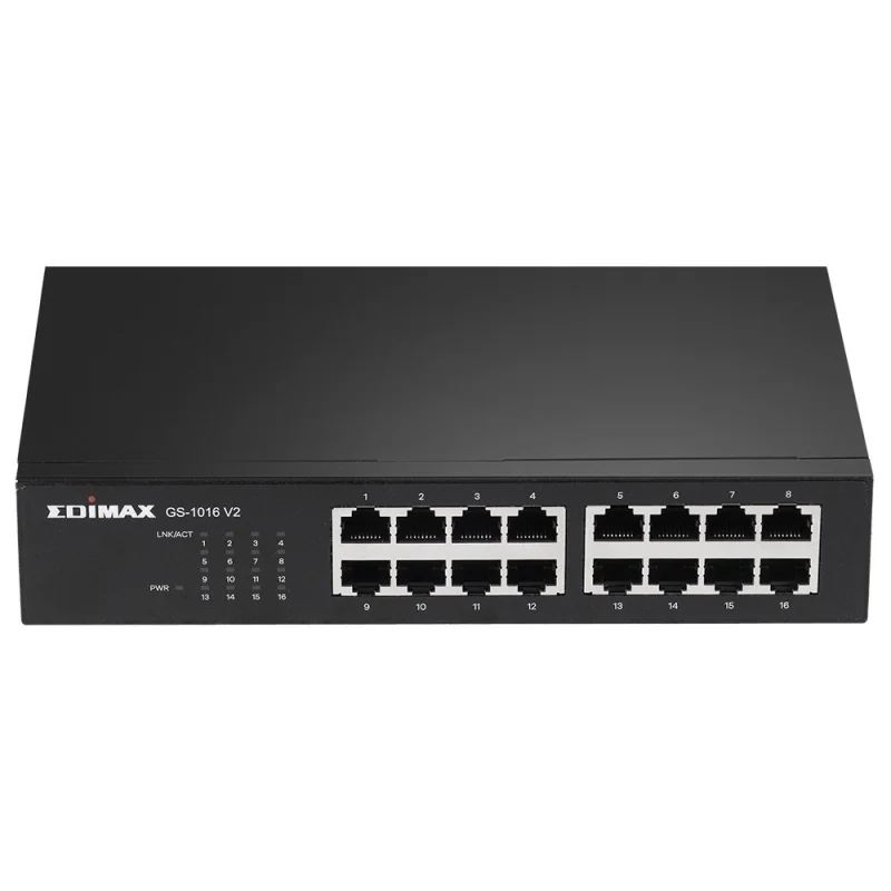 [NSWSAR0284] Edimax GS-1016 V2 16-Port GbE Switch Desk/Rack