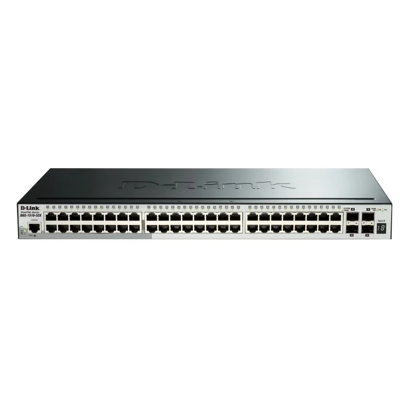 [NSWSAR0326] D-Link DGS-1510-52X/E Switch L2 48xGb 4x10Gb SFP+