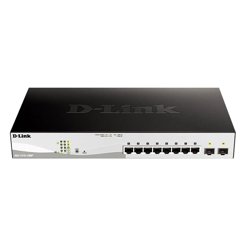 [NSWSAR0340] D-Link DGS-1210-10MP/E Switch 10Gb PoE+ 2xSFP 130W