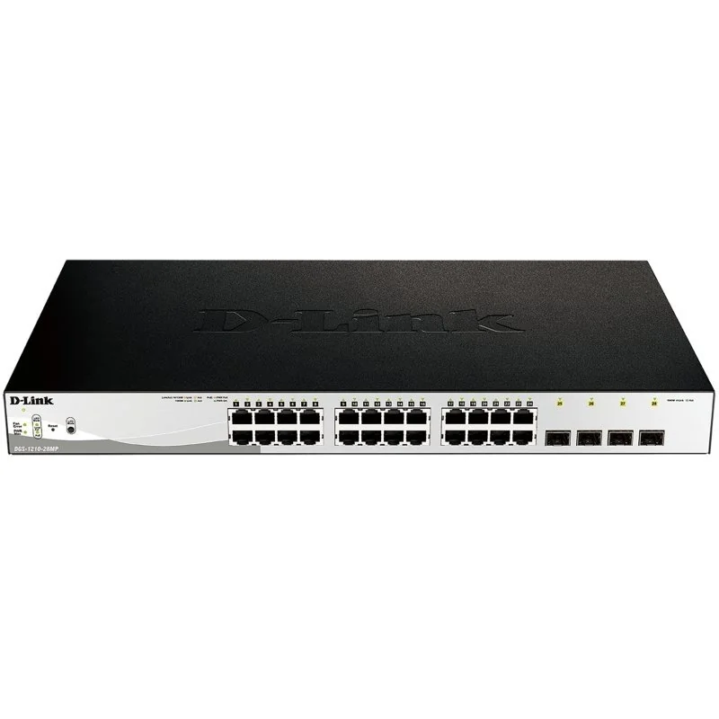 [NSWSAR0342] D-Link DGS-1210-28MP/E Switch 24xGb PoE+ 4xSFP Com