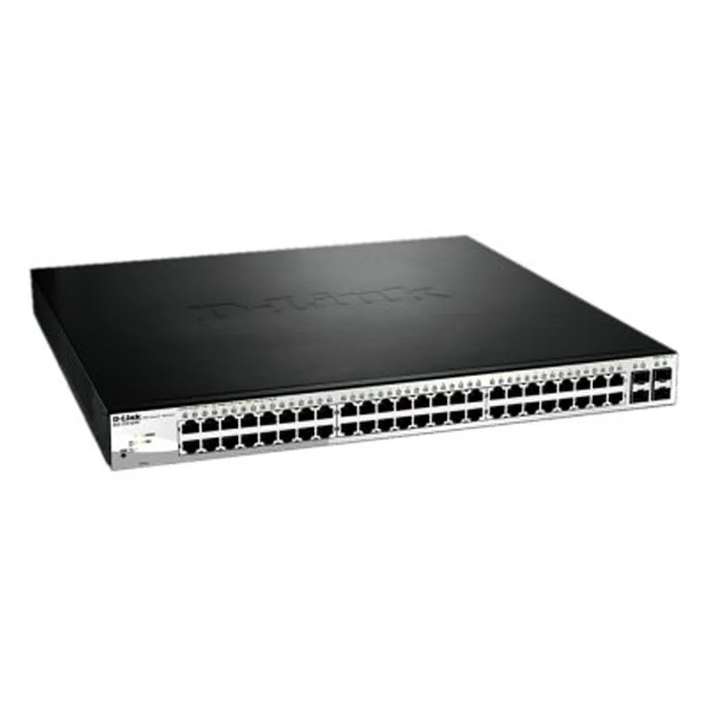 [NSWSAR0343] D-Link DGS-1210-52MP/E Switch 48xGb PoE 4xSFP Comb