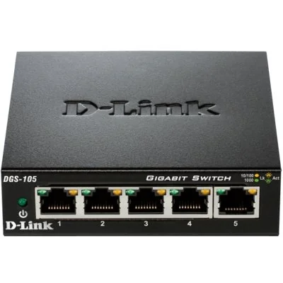 [NSWSSO0184] D-Link DGS-105 Switch 5xGB Metal