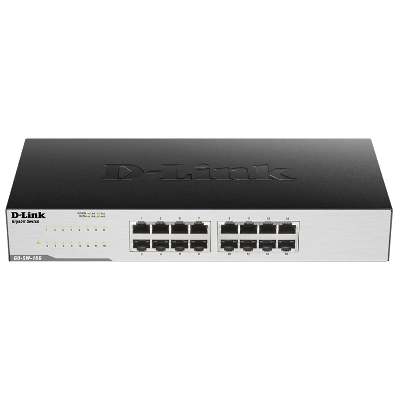 [NSWSSO0229] D-Link GO-SW-16G Switch 16xGB Metal