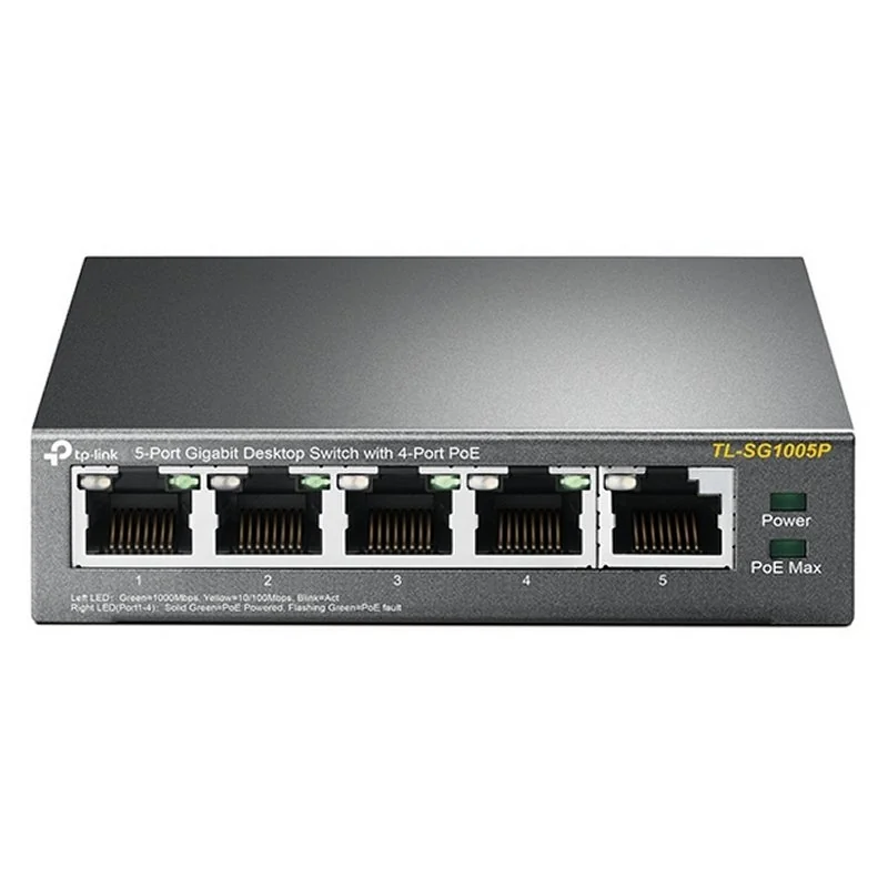 [NSWSSO0231] TP-LINK TL-SG1005P Switch 5xGB 4xPoE