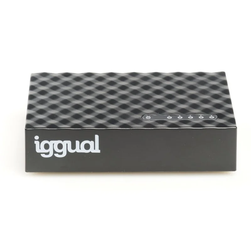 [NSWSSO0260] iggual GES5000 Switch 5xGB Gigabit 1000 Mbps